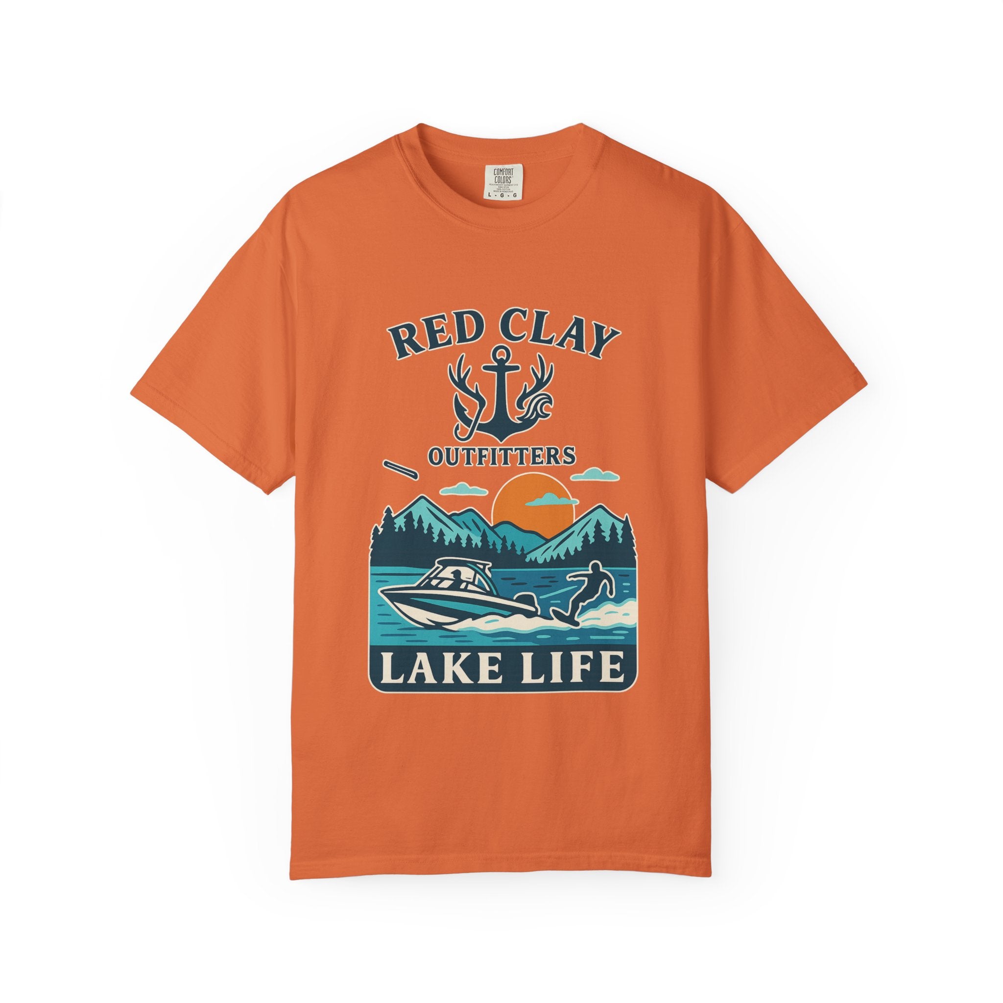 Adventure Awaits Lake Life T-Shirt, Outdoor Enthusiast Gift, Summer Vibes Tee, Boating Apparel, Nature Lover Shirt