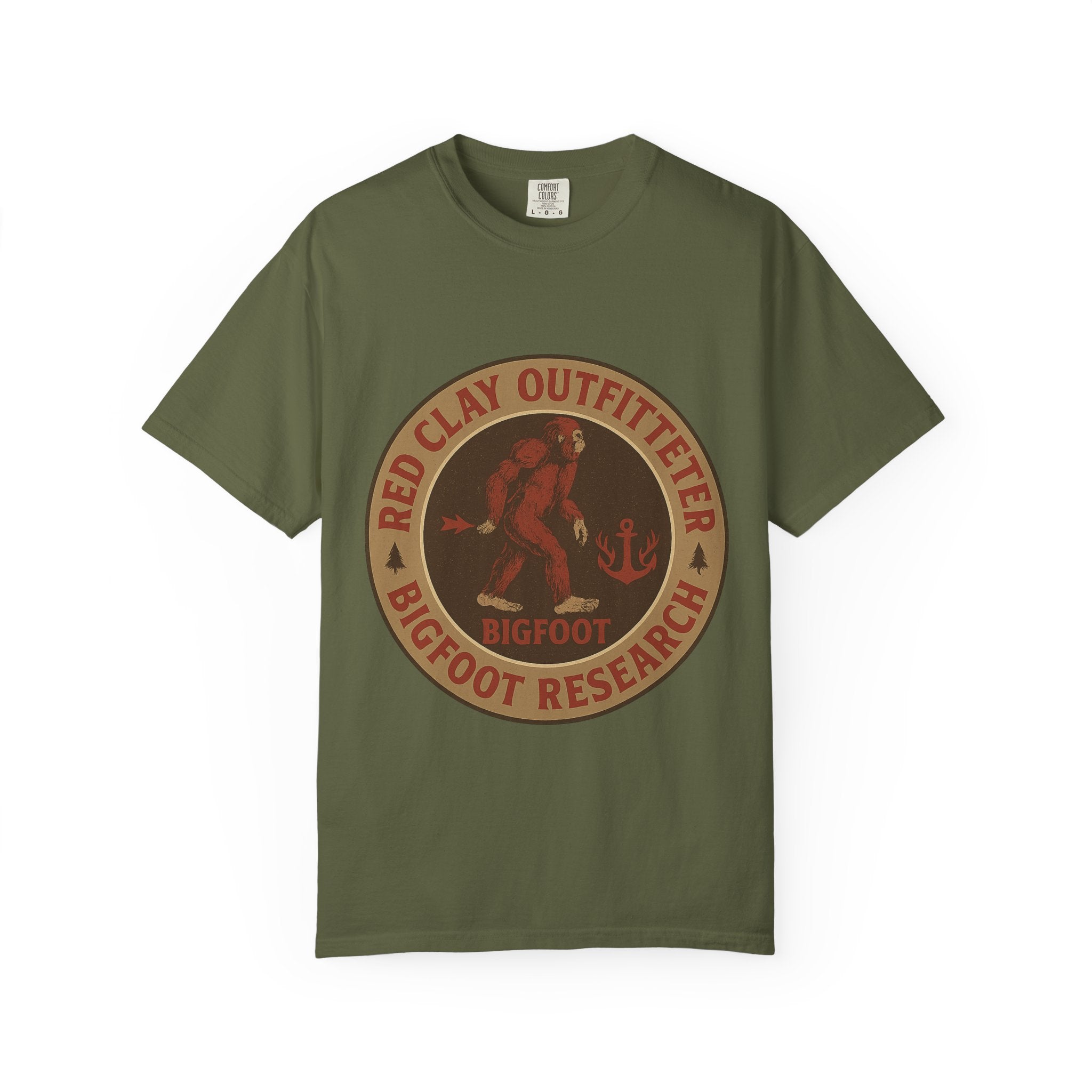 Bigfoot Research T-Shirt, Unisex Vintage Graphic Tee, Outdoorsy Gift, Nature Lover Apparel, Adventure Shirt, Camping Outfit