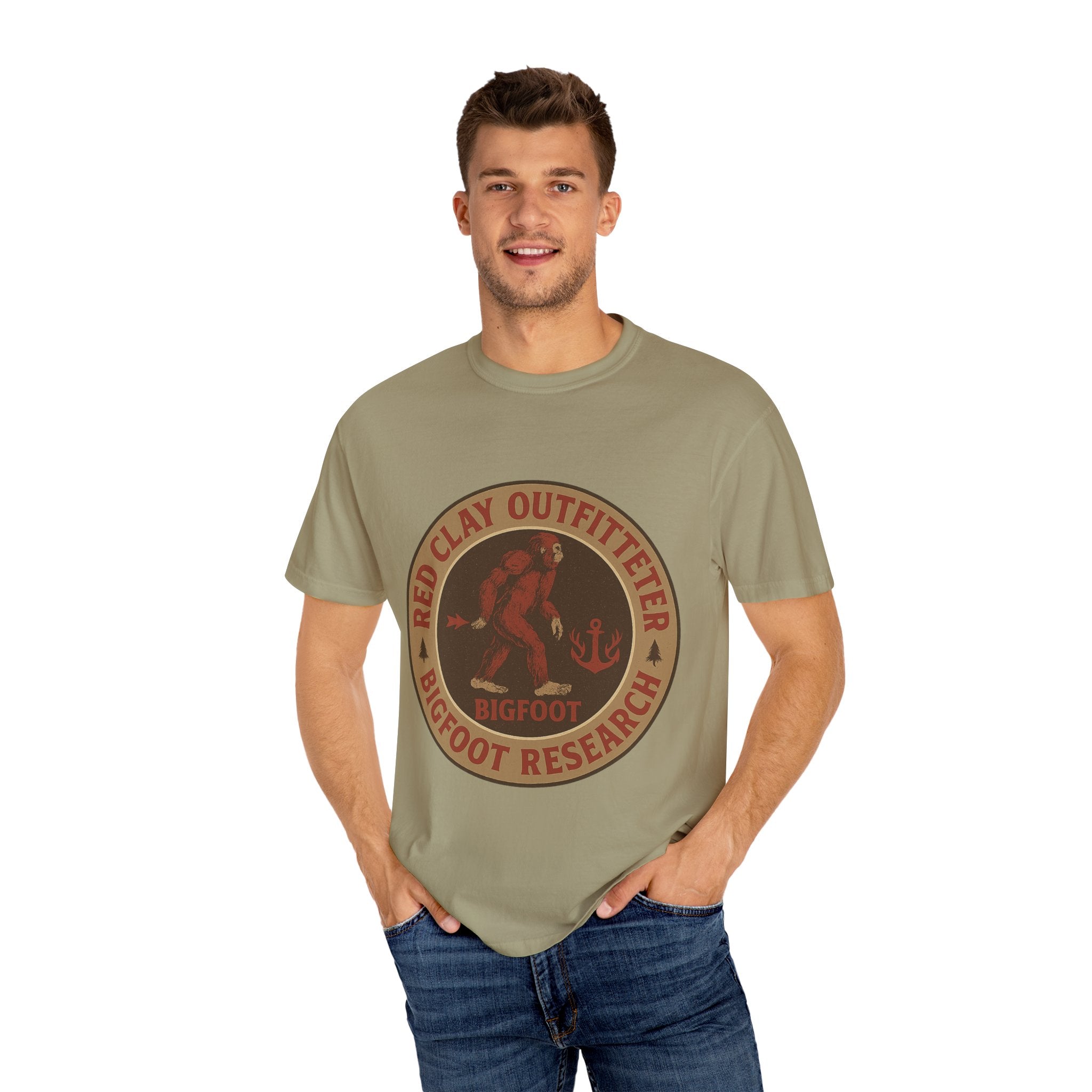 Bigfoot Research T-Shirt, Unisex Vintage Graphic Tee, Outdoorsy Gift, Nature Lover Apparel, Adventure Shirt, Camping Outfit