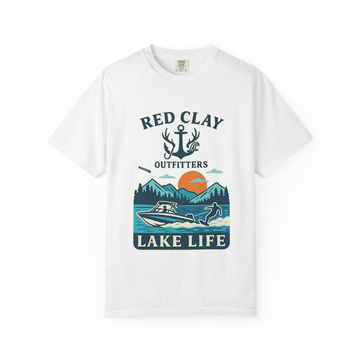 Adventure Awaits Lake Life T-Shirt, Outdoor Enthusiast Gift, Summer Vibes Tee, Boating Apparel, Nature Lover Shirt