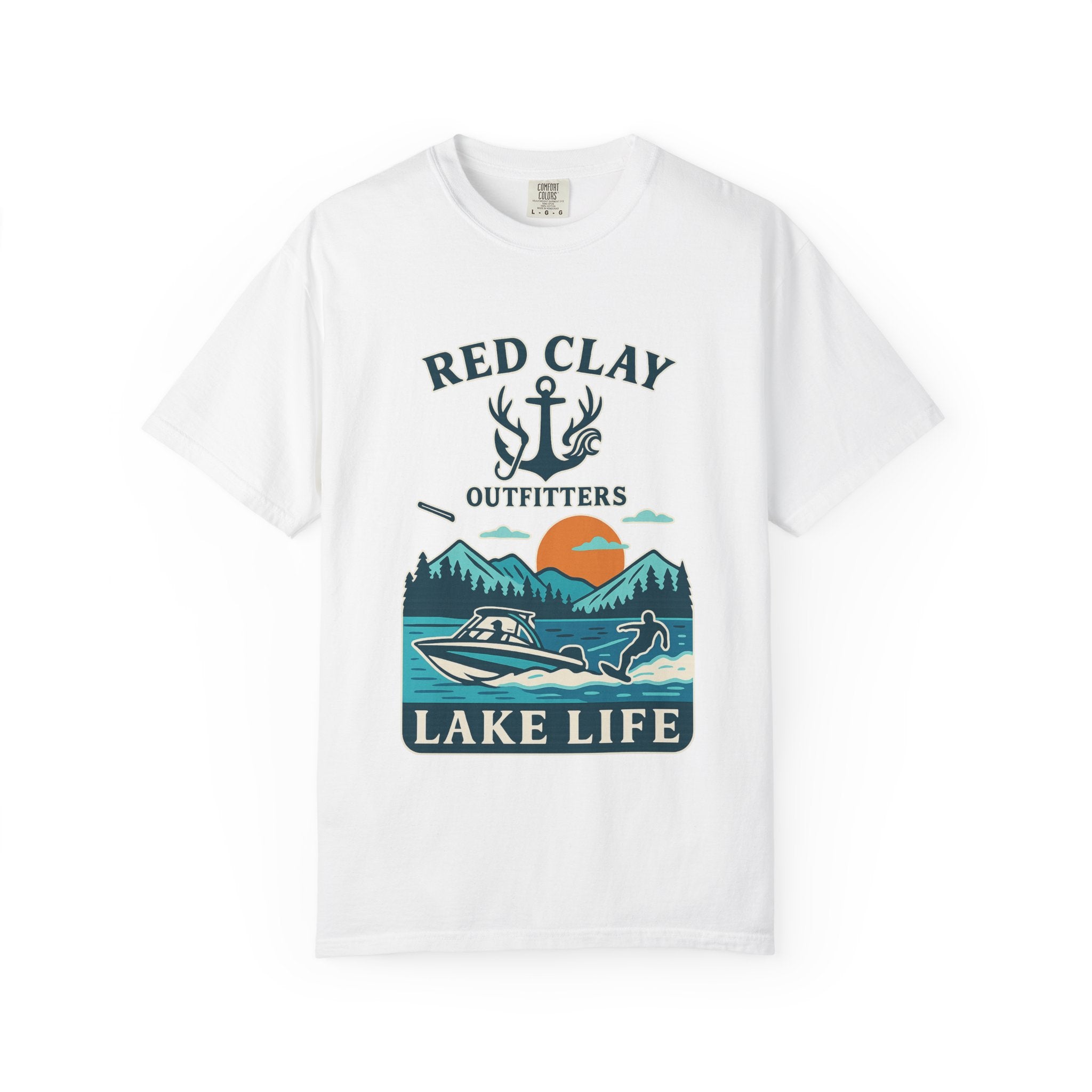 Adventure Awaits Lake Life T-Shirt, Outdoor Enthusiast Gift, Summer Vibes Tee, Boating Apparel, Nature Lover Shirt