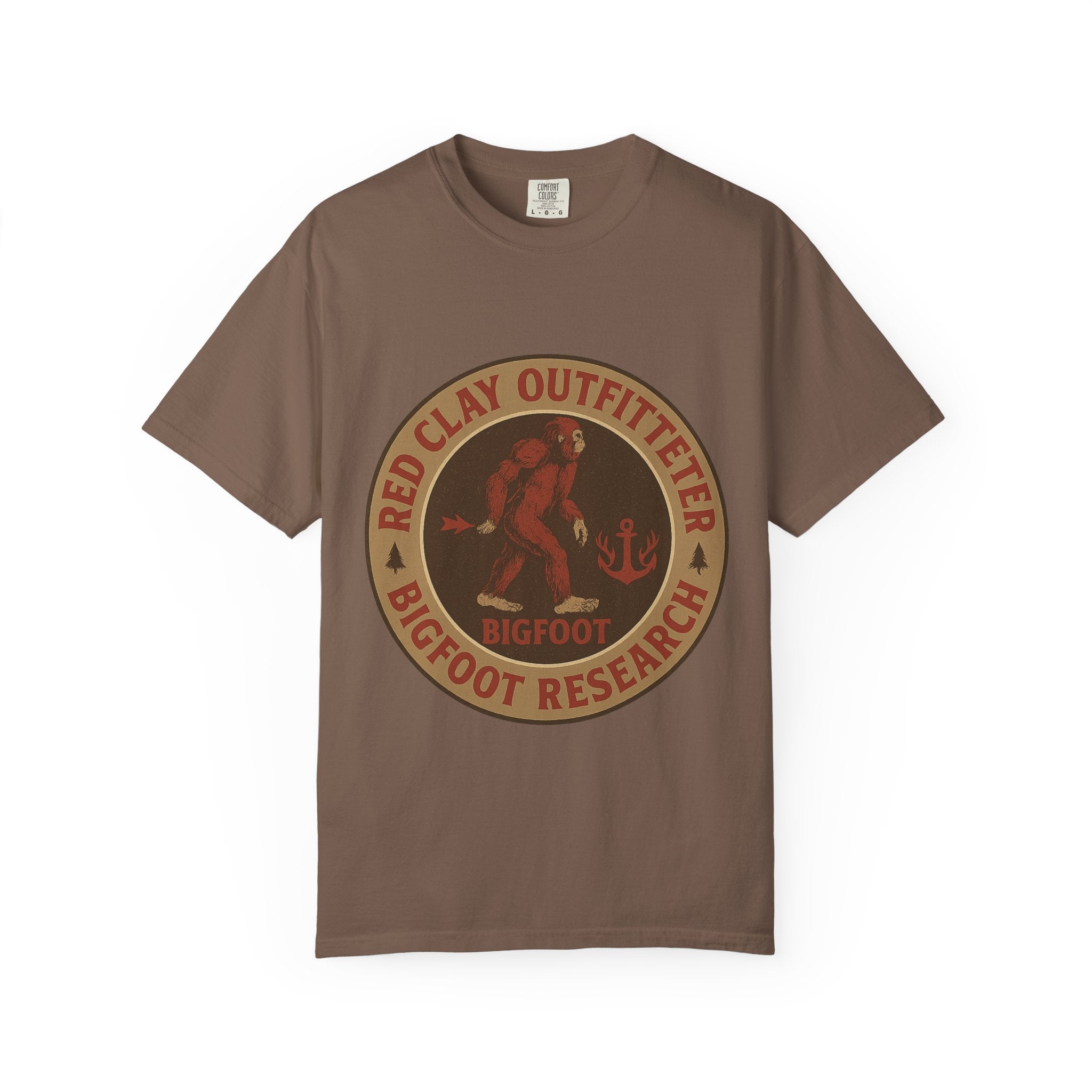 Bigfoot Research T-Shirt, Unisex Vintage Graphic Tee, Outdoorsy Gift, Nature Lover Apparel, Adventure Shirt, Camping Outfit