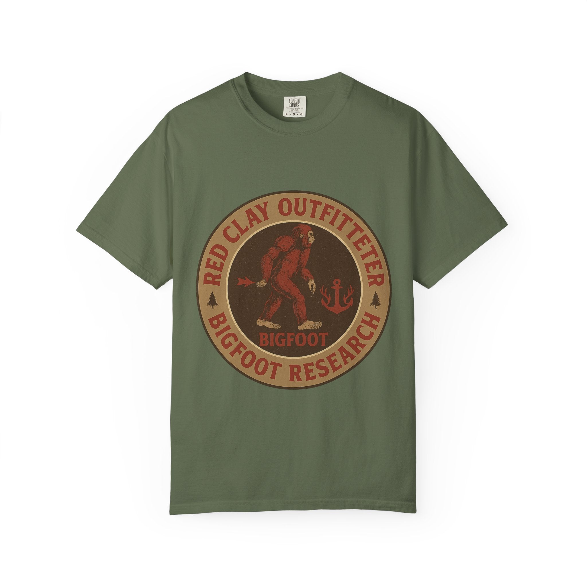 Bigfoot Research T-Shirt, Unisex Vintage Graphic Tee, Outdoorsy Gift, Nature Lover Apparel, Adventure Shirt, Camping Outfit