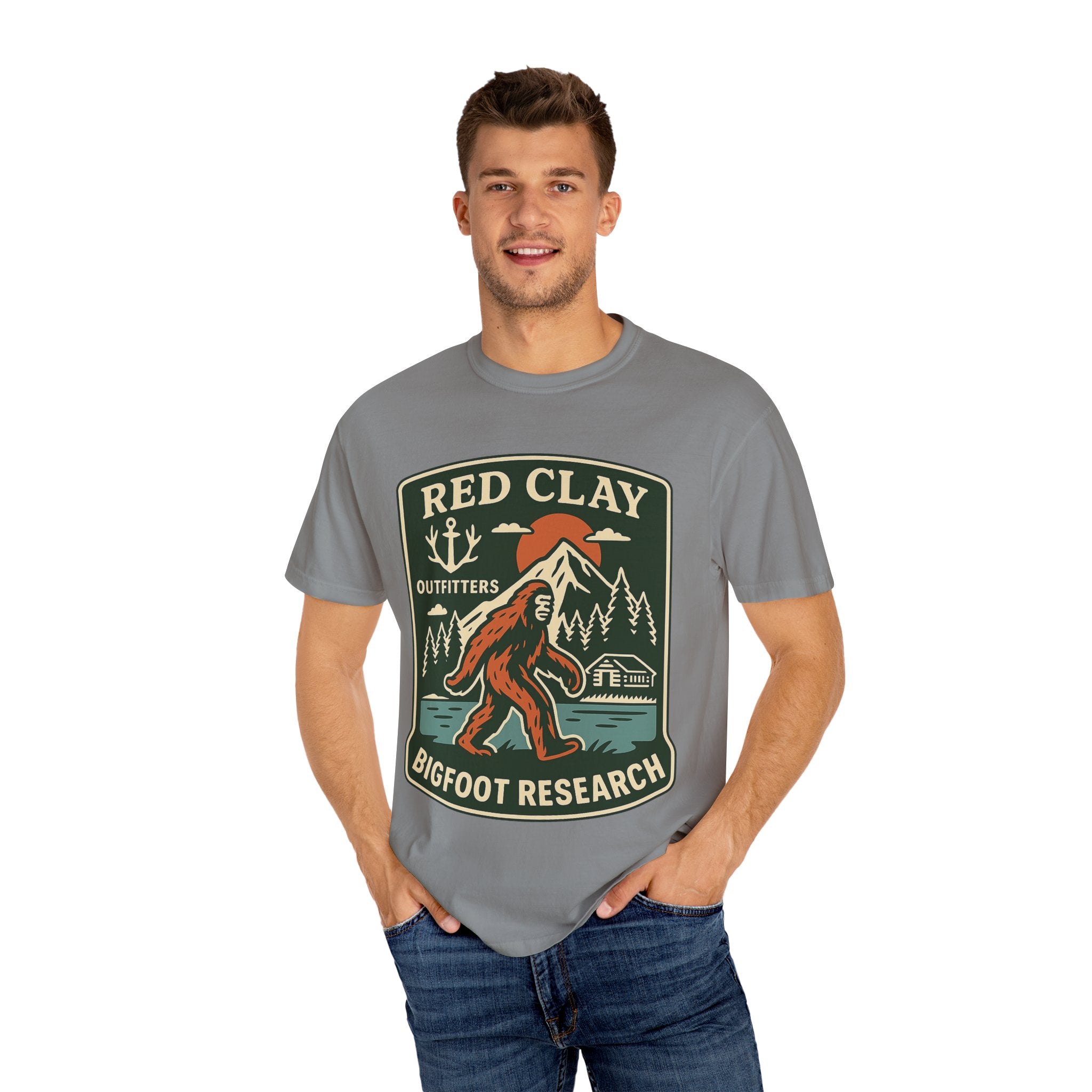 Bigfoot Hunting Unisex T-Shirt - Red Clay Outfitters
