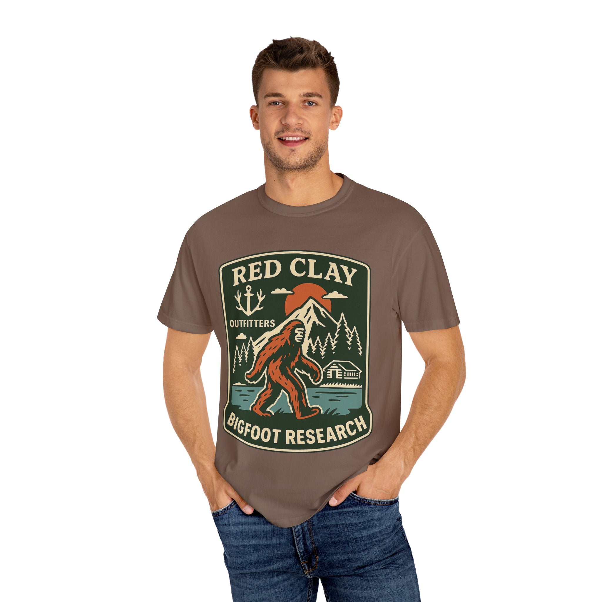 Bigfoot Hunting Unisex T-Shirt - Red Clay Outfitters