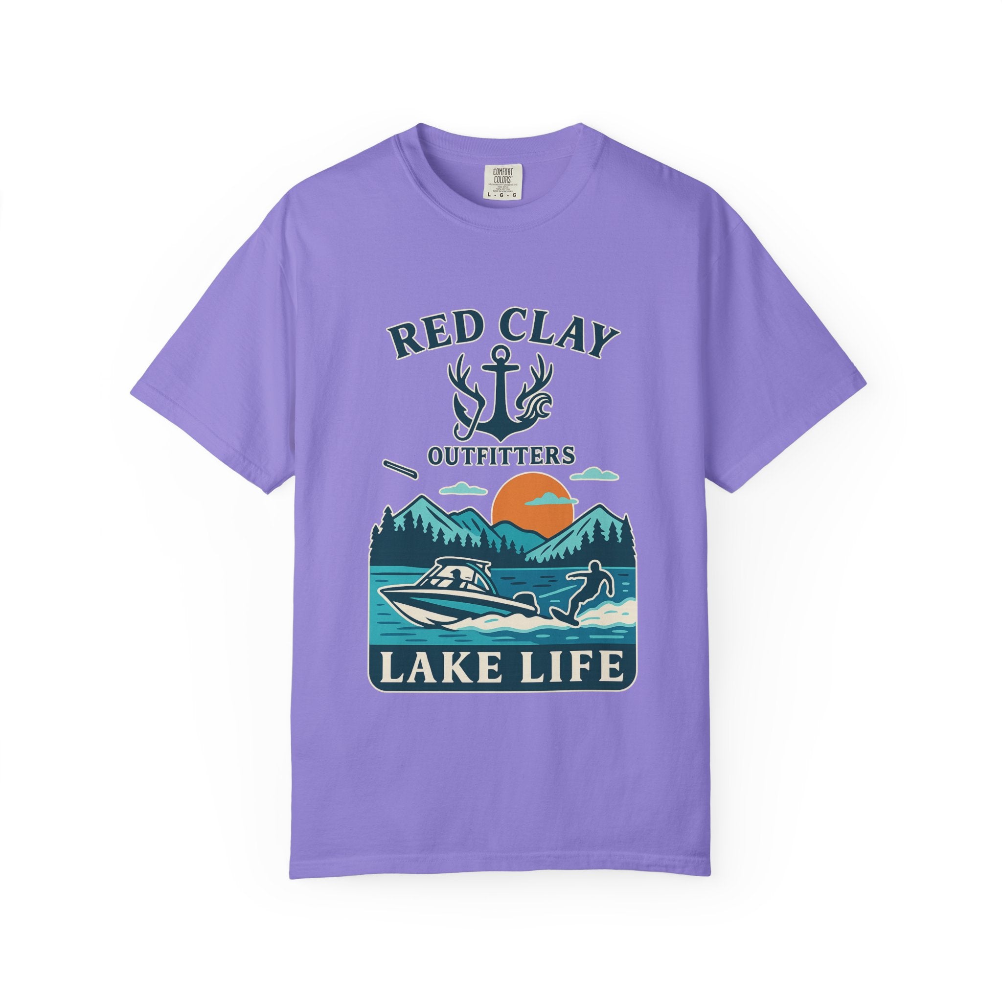 Adventure Awaits Lake Life T-Shirt, Outdoor Enthusiast Gift, Summer Vibes Tee, Boating Apparel, Nature Lover Shirt