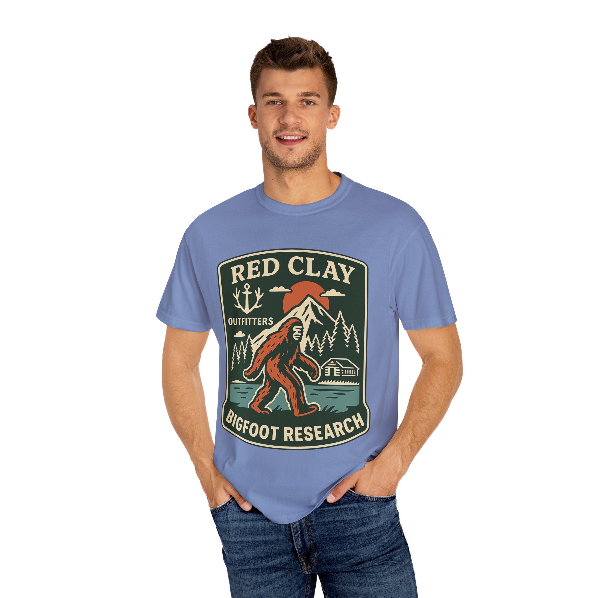 Bigfoot Hunting Unisex T-Shirt - Red Clay Outfitters