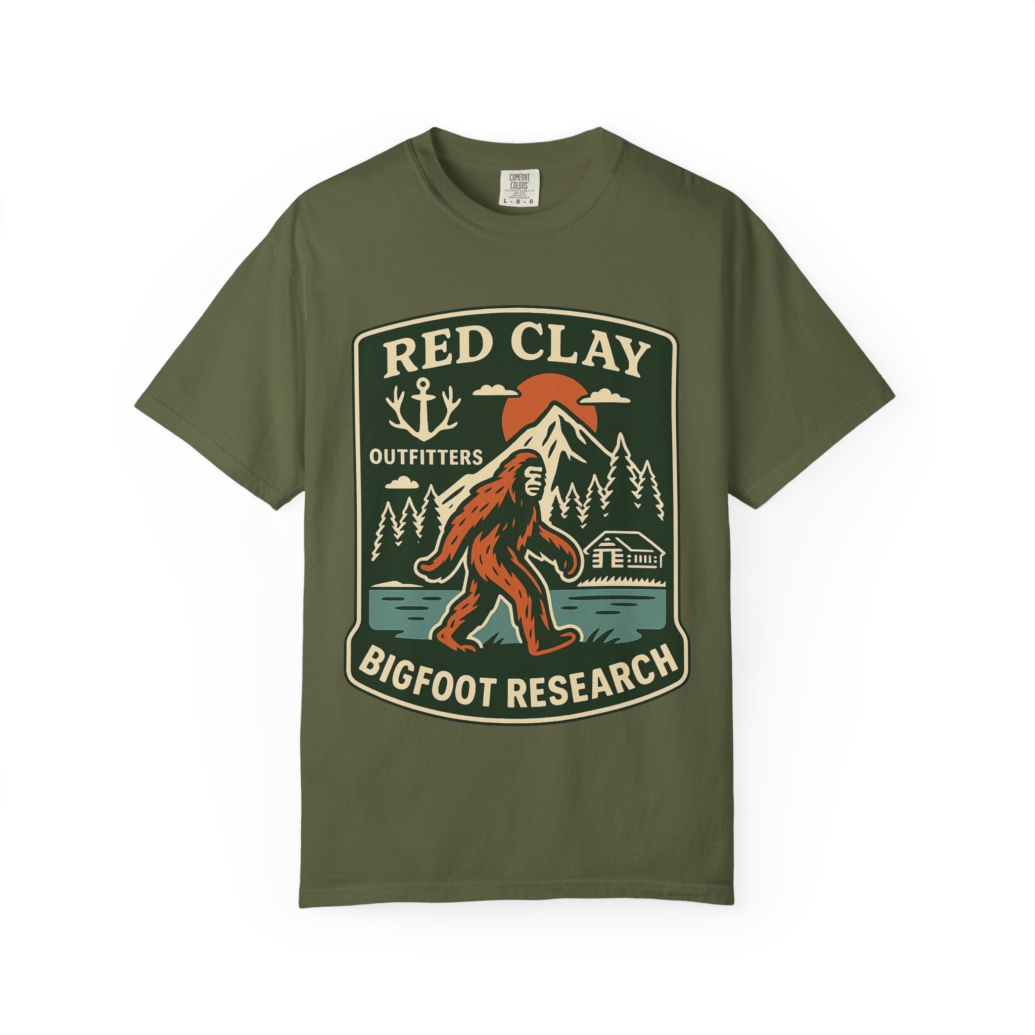 Bigfoot Hunting Unisex T-Shirt - Red Clay Outfitters