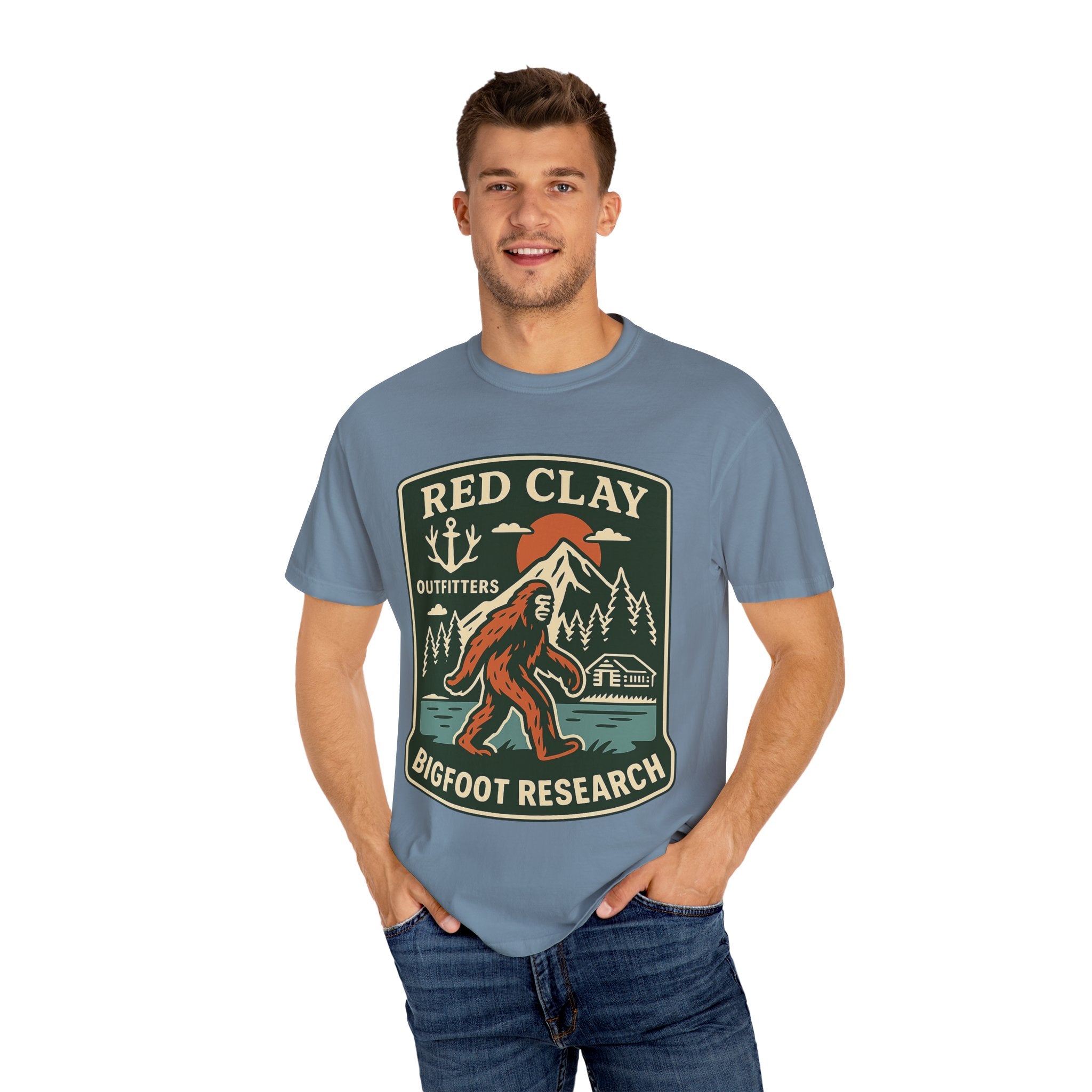 Bigfoot Hunting Unisex T-Shirt - Red Clay Outfitters