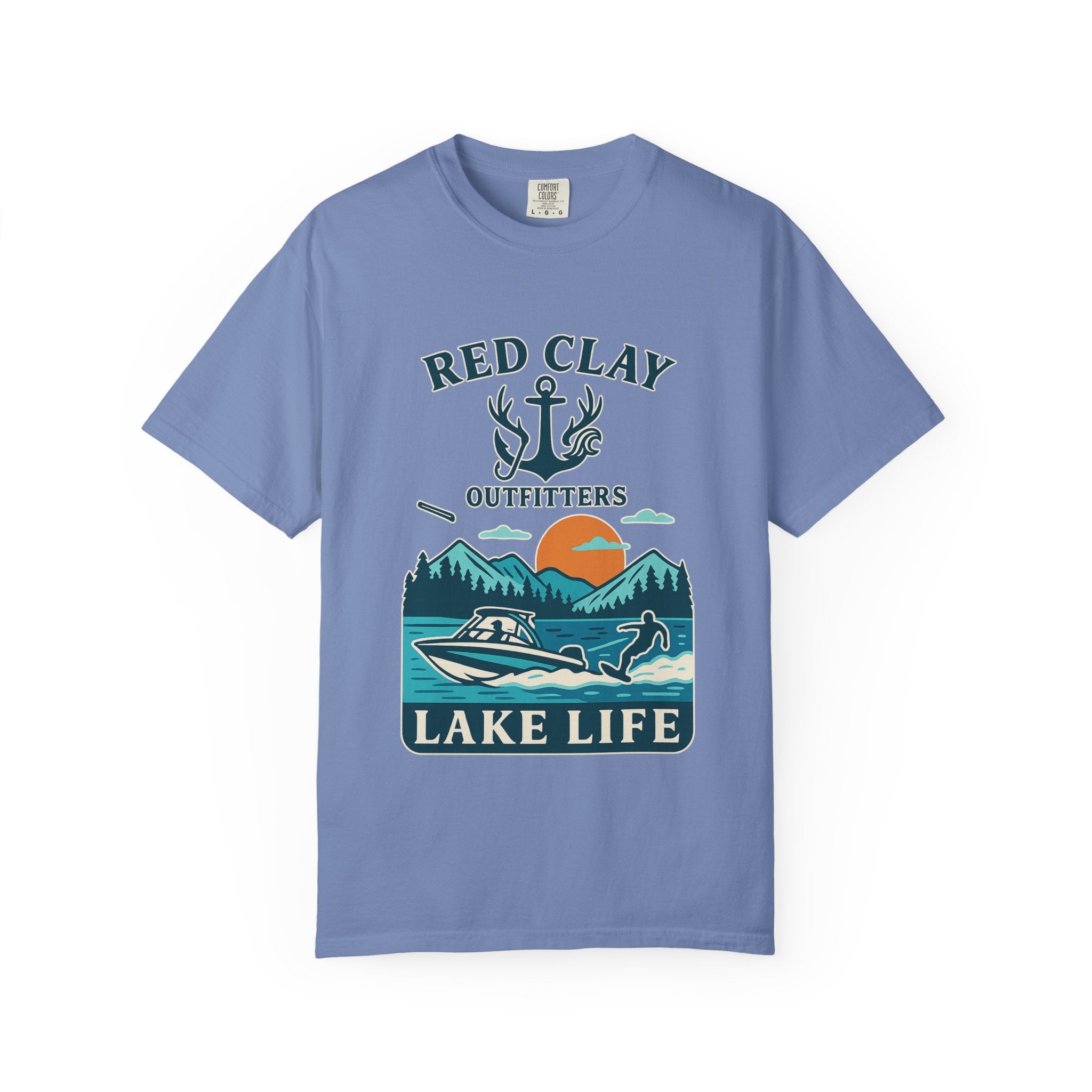 Adventure Awaits Lake Life T-Shirt, Outdoor Enthusiast Gift, Summer Vibes Tee, Boating Apparel, Nature Lover Shirt
