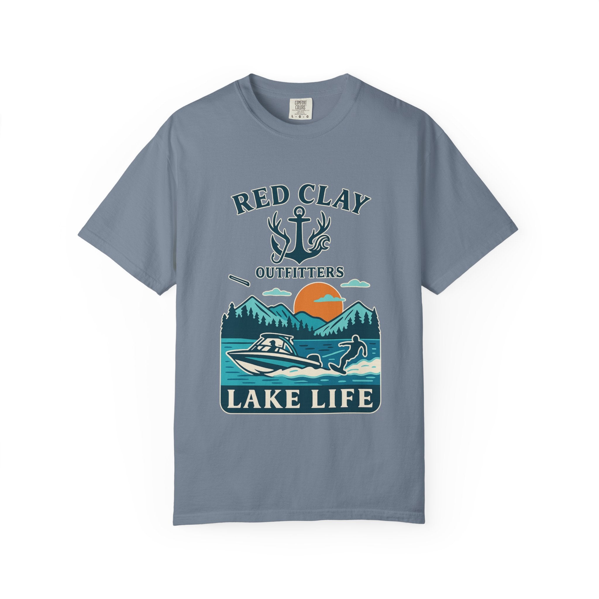 Adventure Awaits Lake Life T-Shirt, Outdoor Enthusiast Gift, Summer Vibes Tee, Boating Apparel, Nature Lover Shirt