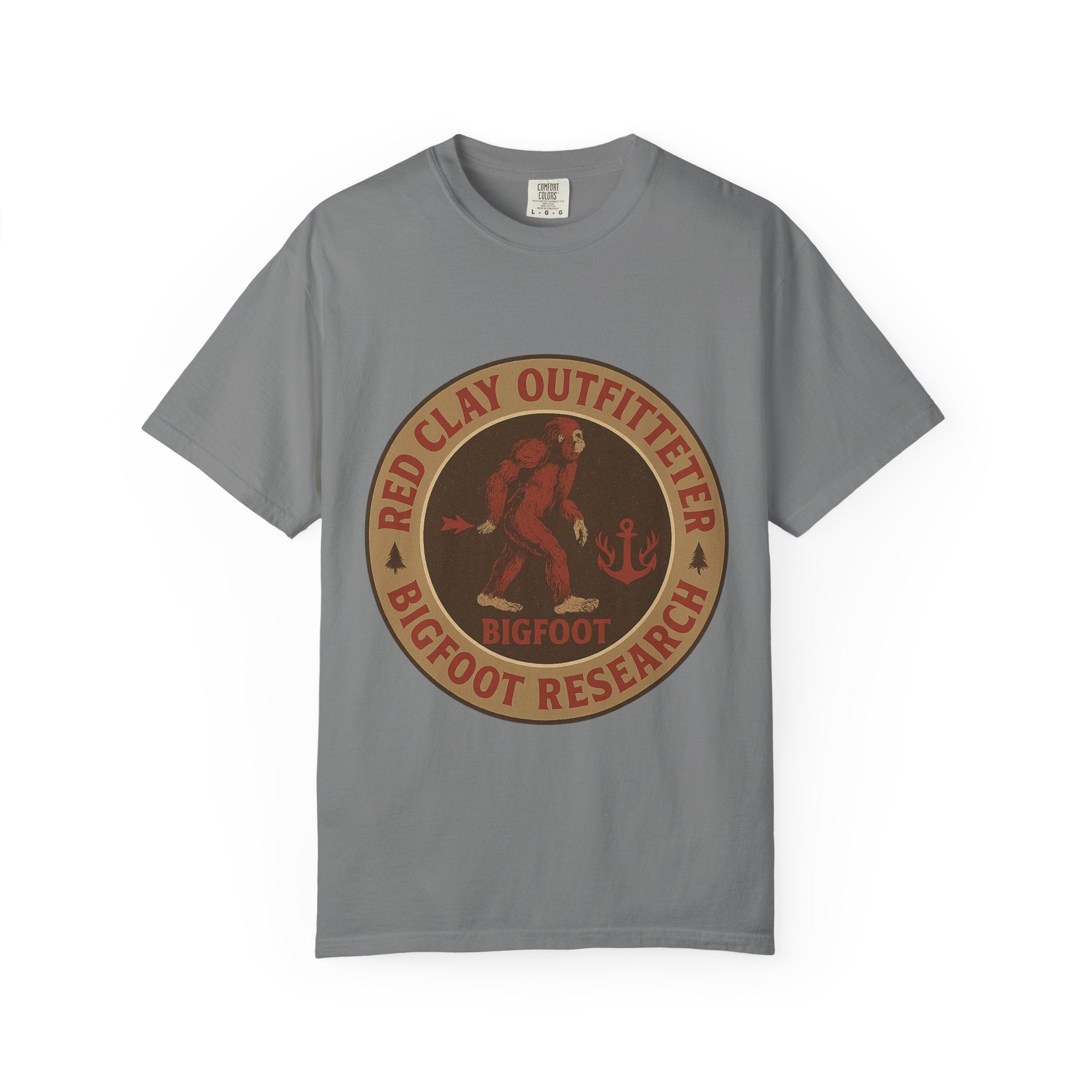 Bigfoot Research T-Shirt, Unisex Vintage Graphic Tee, Outdoorsy Gift, Nature Lover Apparel, Adventure Shirt, Camping Outfit