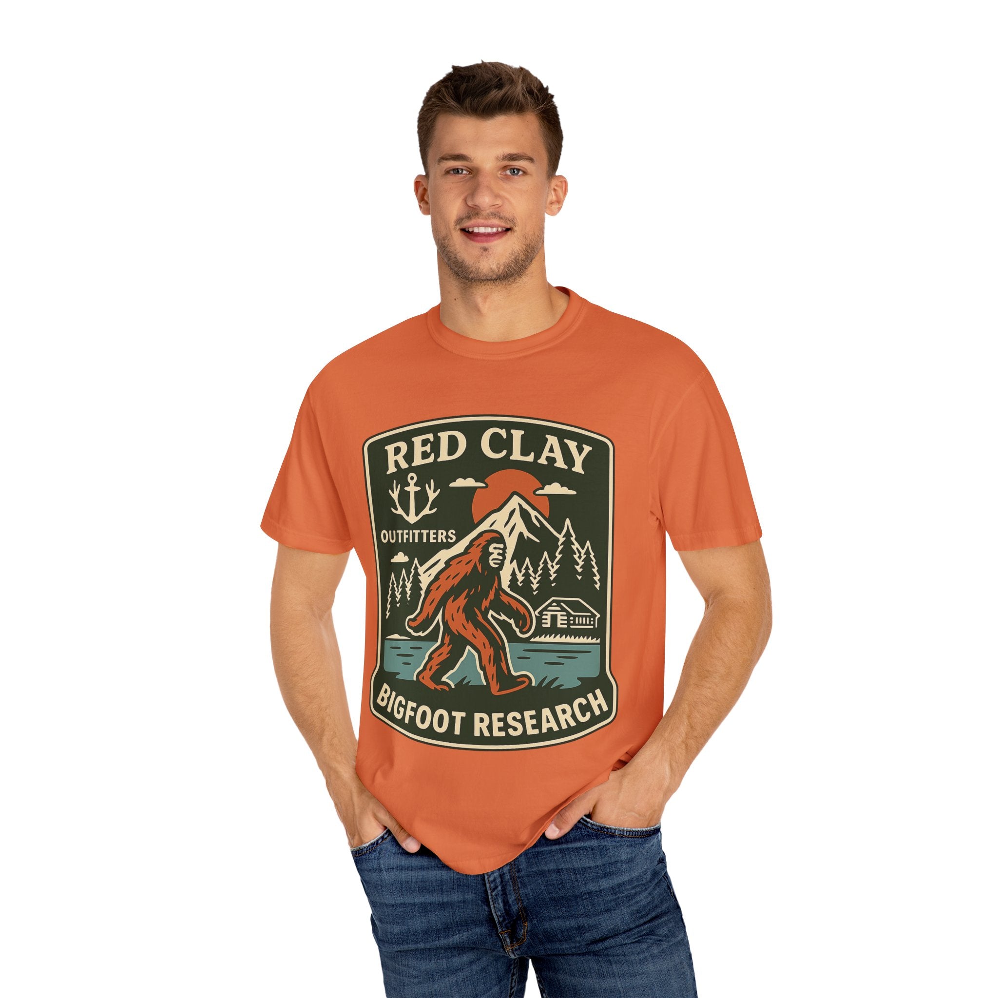 Bigfoot Hunting Unisex T-Shirt - Red Clay Outfitters