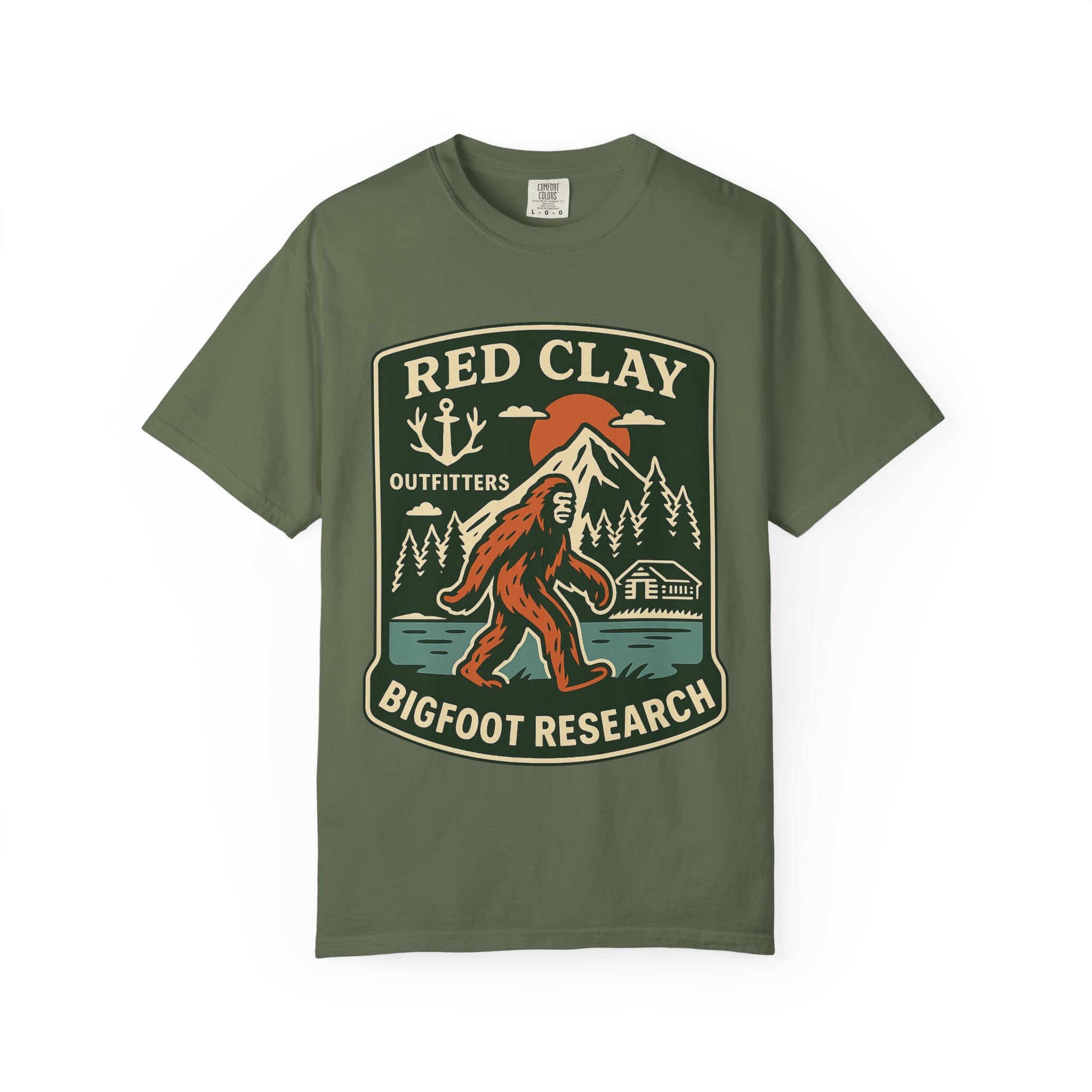 Bigfoot Hunting Unisex T-Shirt - Red Clay Outfitters