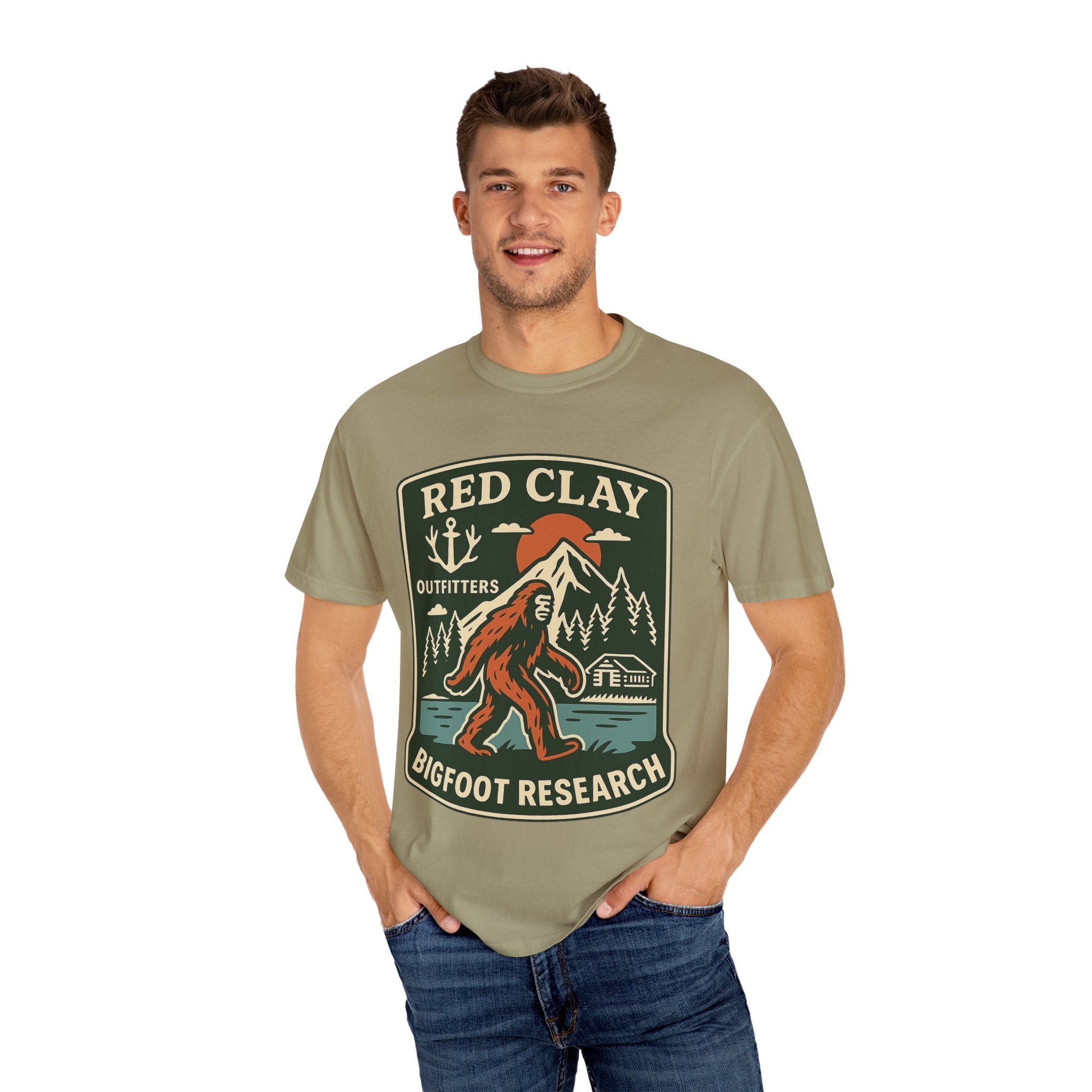 Bigfoot Hunting Unisex T-Shirt - Red Clay Outfitters