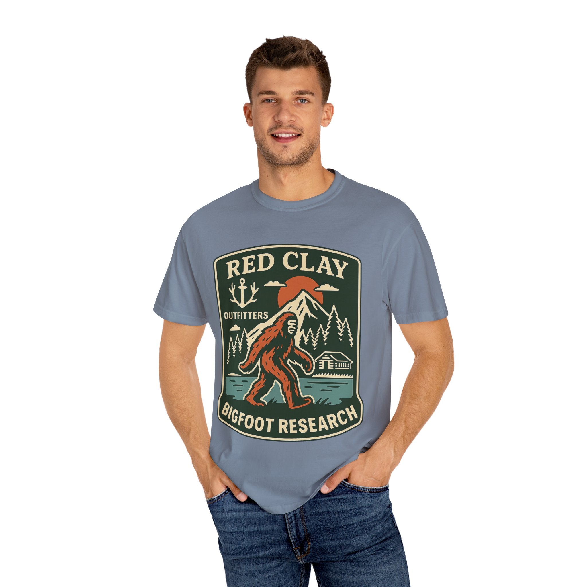 Bigfoot Hunting Unisex T-Shirt - Red Clay Outfitters