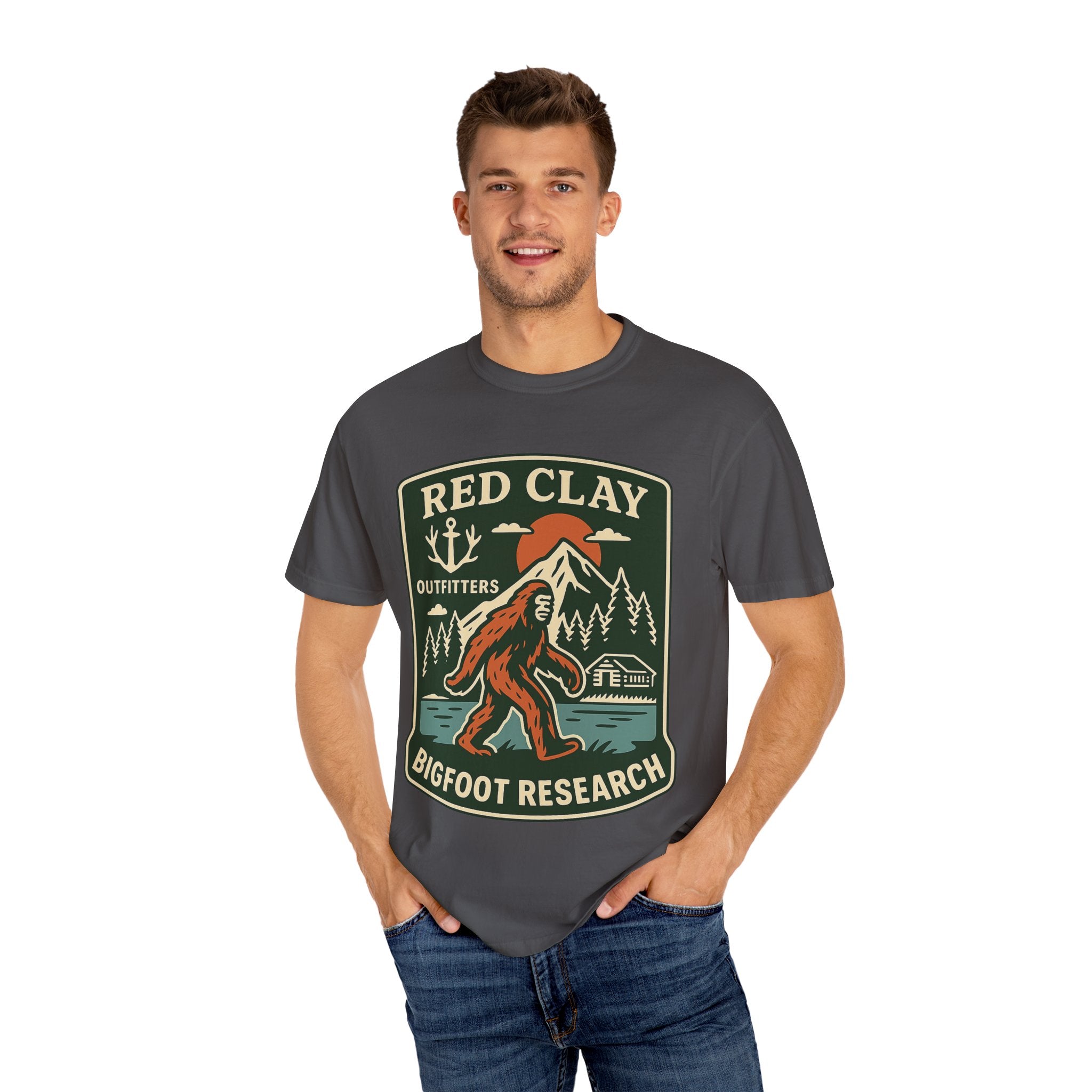 Bigfoot Hunting Unisex T-Shirt - Red Clay Outfitters