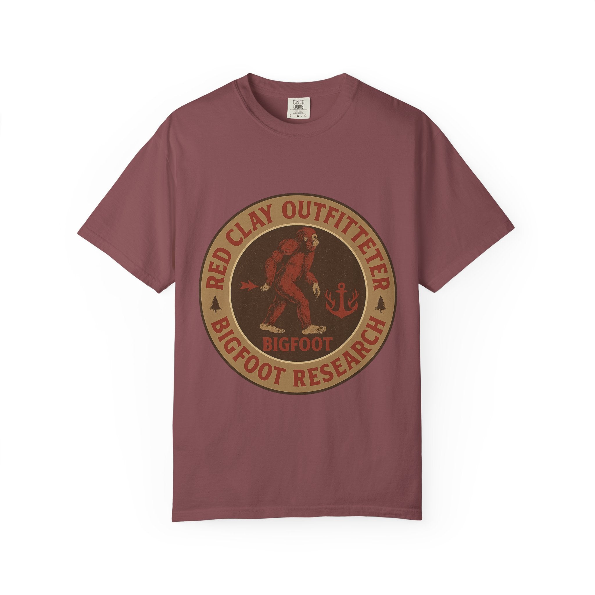 Bigfoot Research T-Shirt, Unisex Vintage Graphic Tee, Outdoorsy Gift, Nature Lover Apparel, Adventure Shirt, Camping Outfit