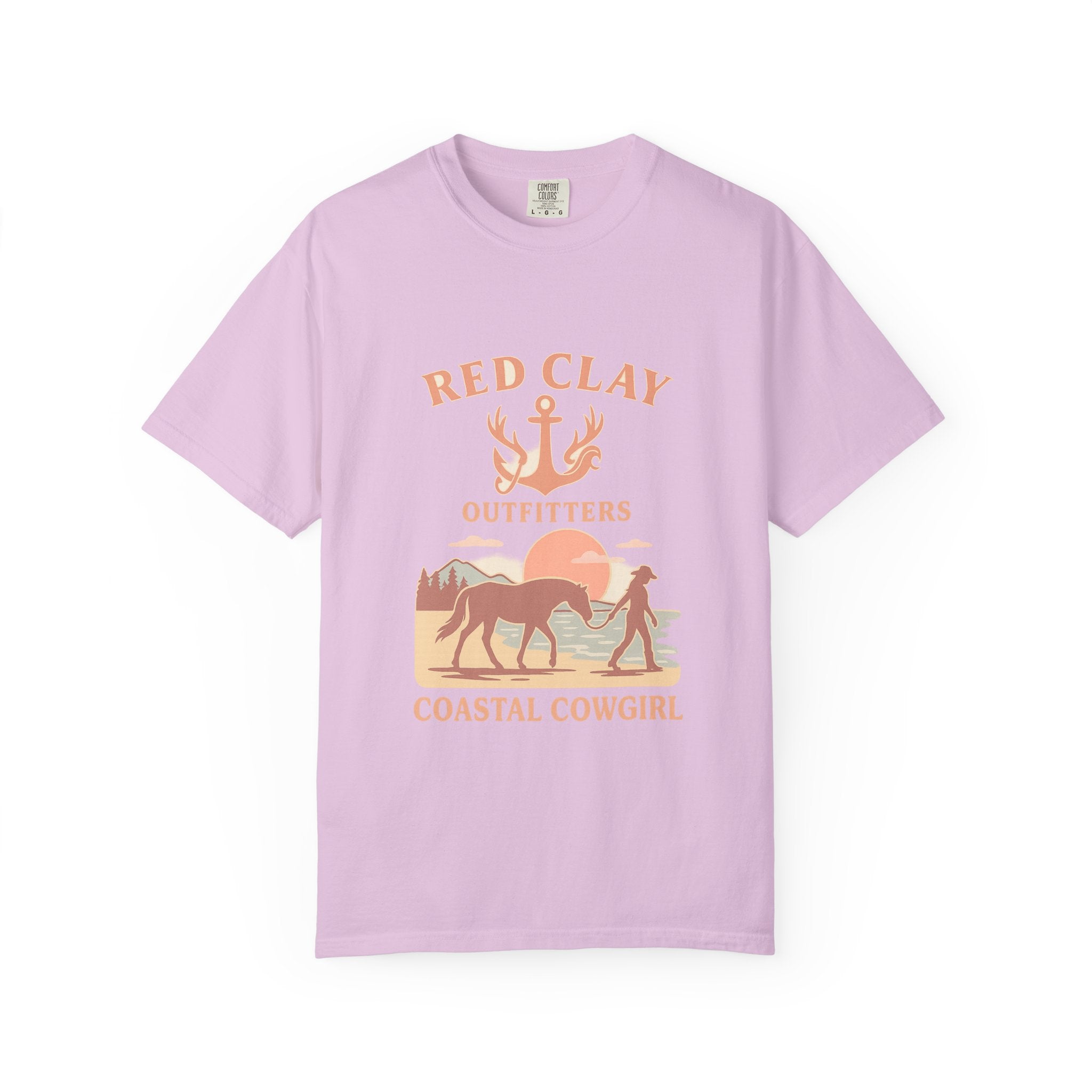 Coastal Cowgirl T-Shirt, Unisex Tee, Beach Vibes, Outdoor Adventure, Great Gift for Cowgirls, Casual Wear