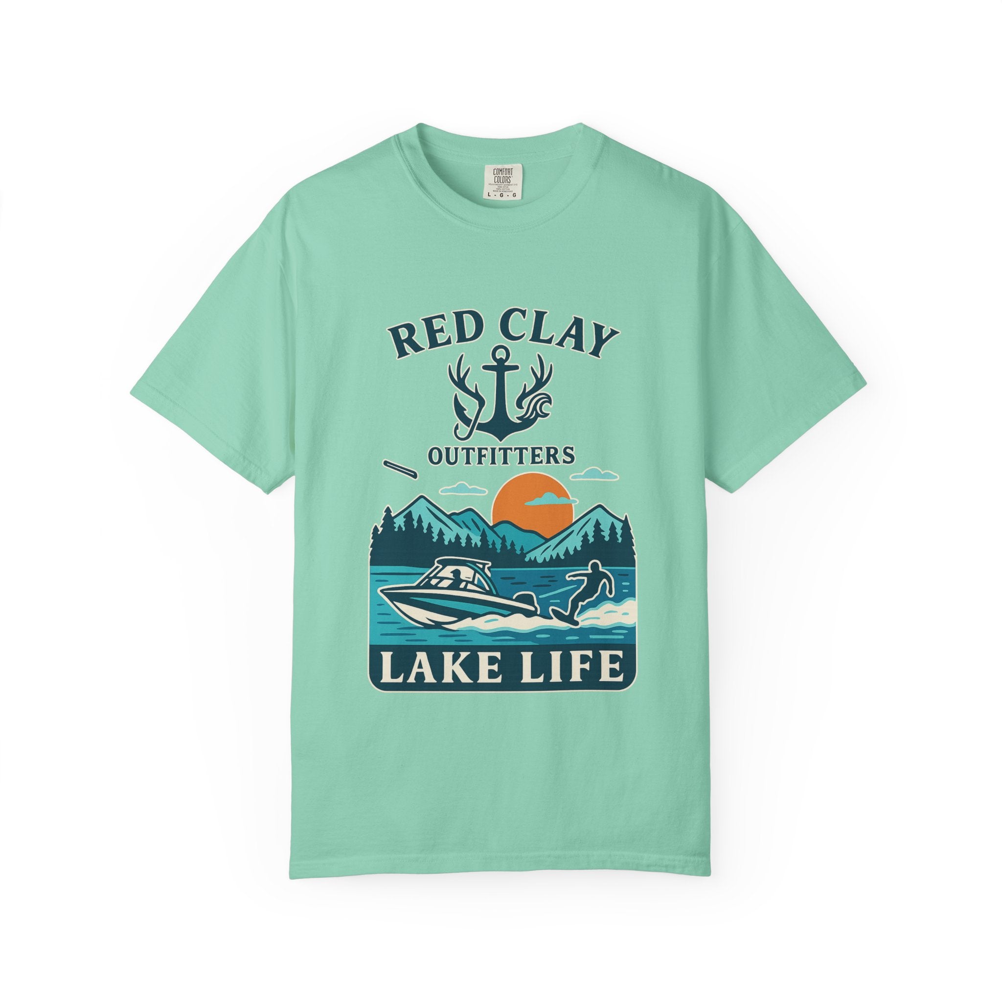 Adventure Awaits Lake Life T-Shirt, Outdoor Enthusiast Gift, Summer Vibes Tee, Boating Apparel, Nature Lover Shirt